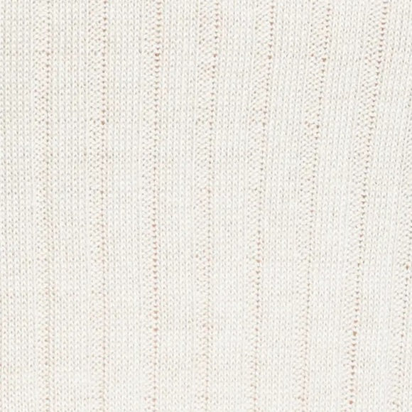 BP. Reagan Rib V-Neck Crop Ivory Sweater, Size XS, NWT - Picture 7 of 11